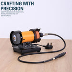 Mini Bench Grinder | Precise Grinding Attachment with Flexible Drive Shaft