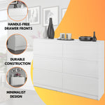 Modern Chest Of Drawers Laminated Board Drawer Cabinet Modern Storage Furniture