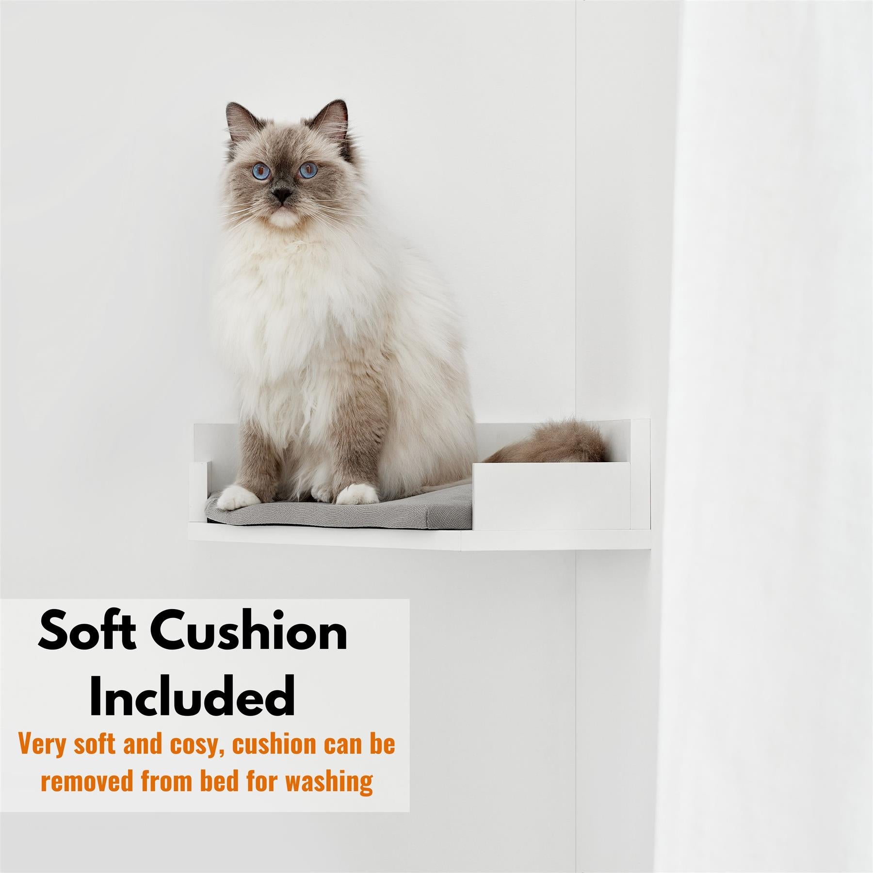 Cat Wall Furniture Shelves Space Saving Set Including Steps Corner Bed Feeder