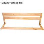Universal Use Bed Guard Solid Wood Bed Rail For Toddlers Cot Bed Guard Bed Rails -  Secure Under Mattress Bed Guard for Toddler Bed
