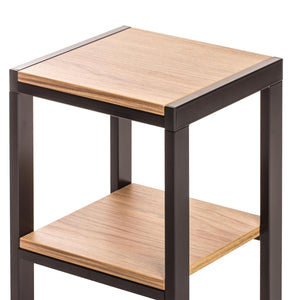 Living Room Small Side Table - Fully Assembled Powder Painted Small End Tables for Small Spaces