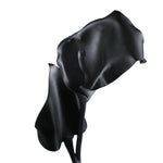 Hand Forged Standing Calla lily - 6th Anniversary Gift Everlasting Calla Lily - Painted Matte Black - Sixth Anniversary idea