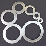 Leather Corner Circle Cutter Template Tool - Must Have For Leather Craft Projects - Made Out Of Stainless Steel In The UK
