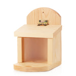 Squirre Feeder Box - Great Garden Decor - Box Can Hold Many Types Of Food Including Nuts And Seeds